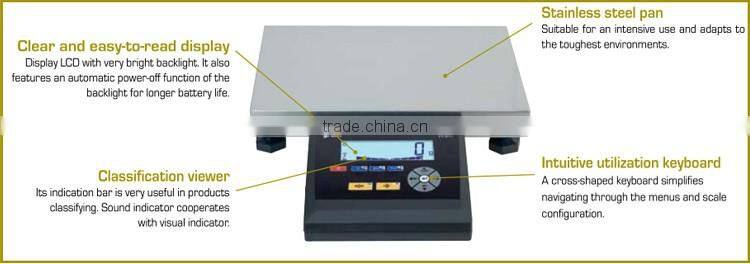 15kg / 0.5g High Resolution K3R Electronic Digital Weighing Scale