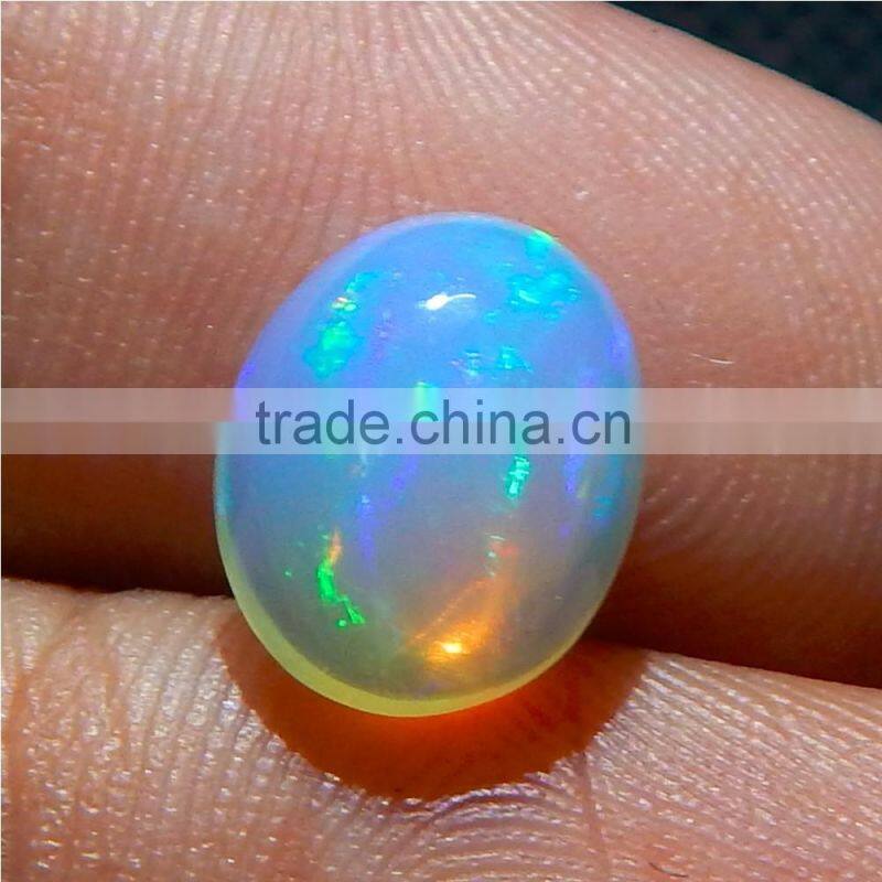 2 cts SIZE NATURAL ETHIOPIAN OPAL BEAUTIFUL RAINBOW FIRE QUALITY LOT