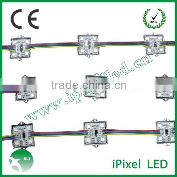 Good news ! lower price highlight smart 12v 3leds 7515 pixel led module light ws2801