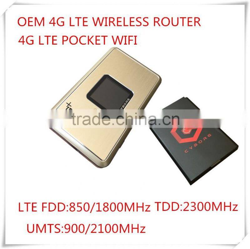Hot Sale Cheapest OEM Portable 4G LTE Wireless WiFi Router And 4G Mobile WiFi Hotspot