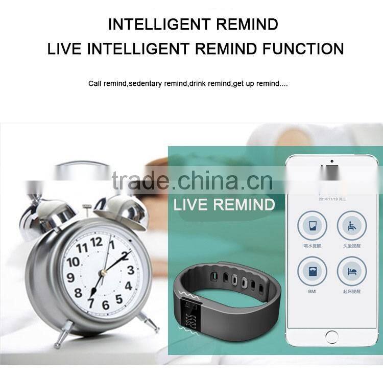 TOMI mini size health keeper fitness hard rate smart brand tracker bluetooth bracelet