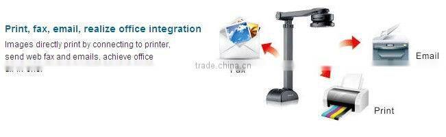 Portable hi-speed portable a3 scanner , a3 document camera, a3 document scanner