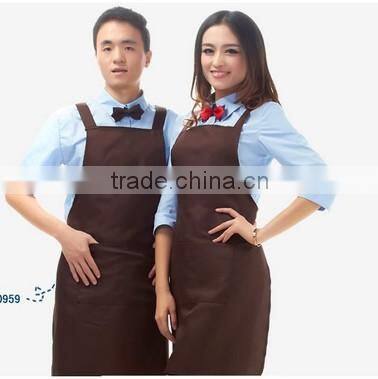 Kitchen cheap custom logo bib cooking apron