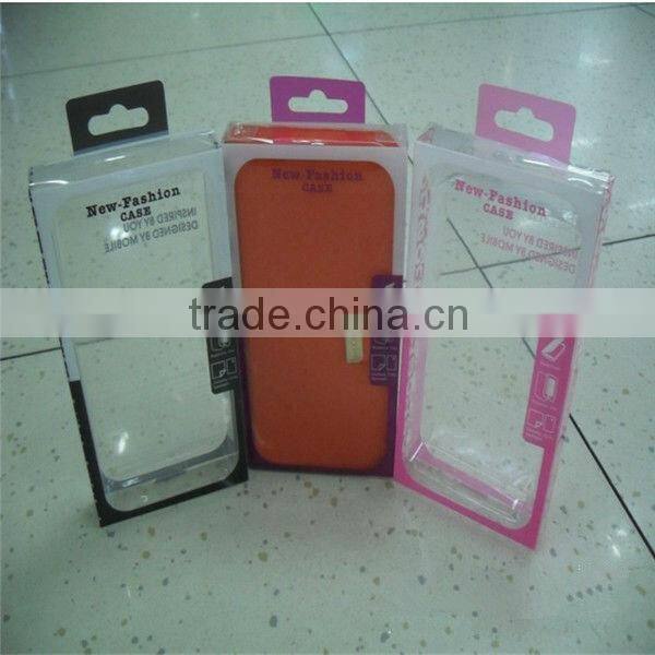 factory printing transparent plastic phone box