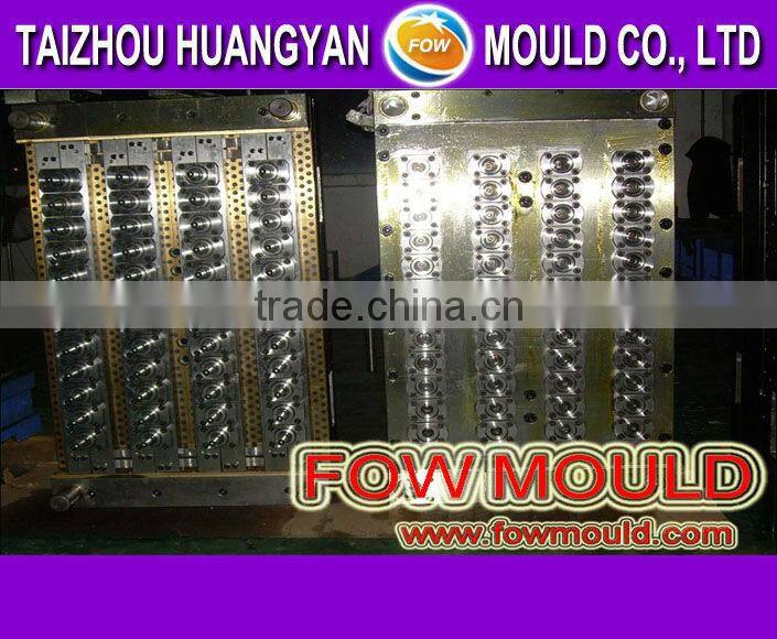 Plastic beverage closure molding cap