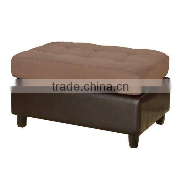 customized leather fench style cheap ottoman avaliable OT4029