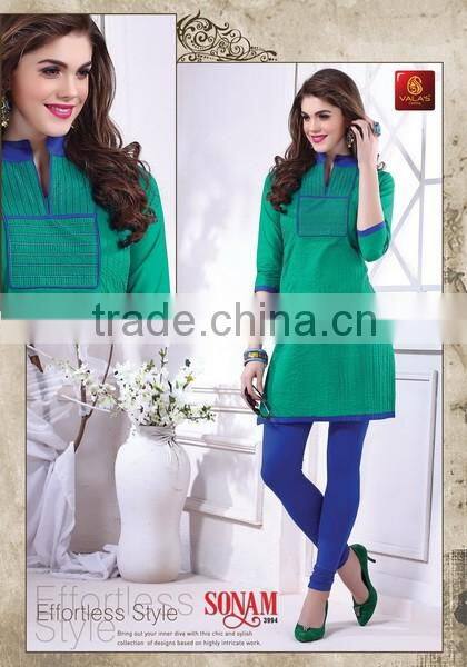 Latest Trends Indian Crepe Silk Kurti Online