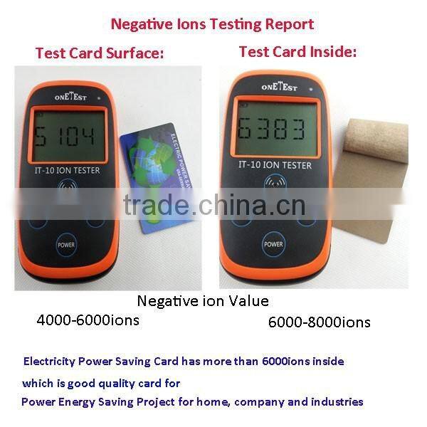 2016 new arrival bio energy saver card
