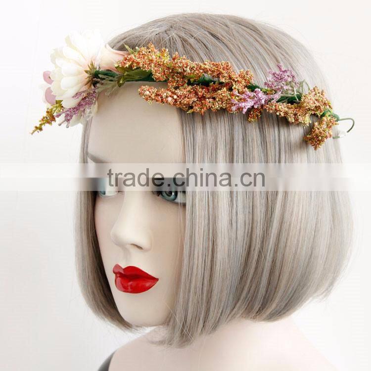 MYLOVE Bohemia style hair garland handmade flower garland
