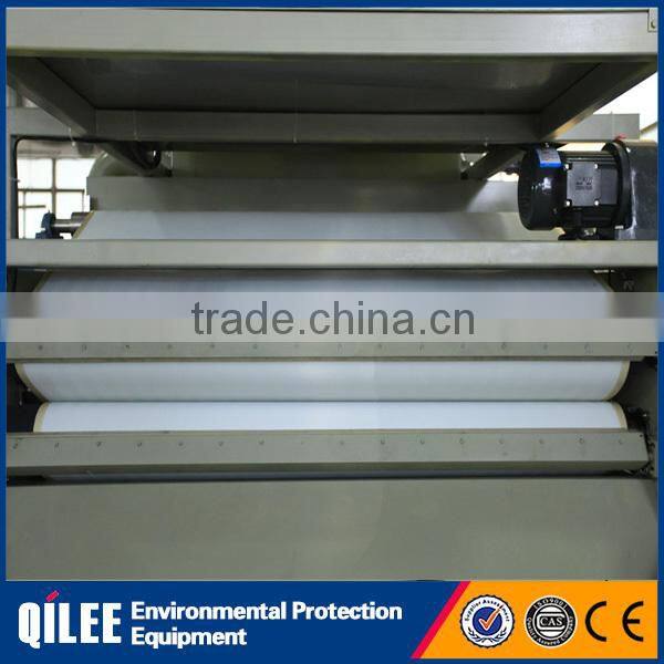 Belt type sewage treatment dewatering sludge filter press machine