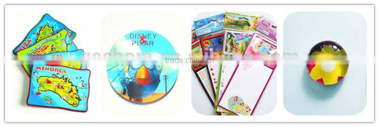 Custom Hot advertising paper fridge magnet set