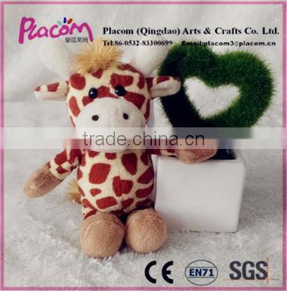 Special Cute High-Quality Supersoft Plush Giraffe Keychains for Wholesale