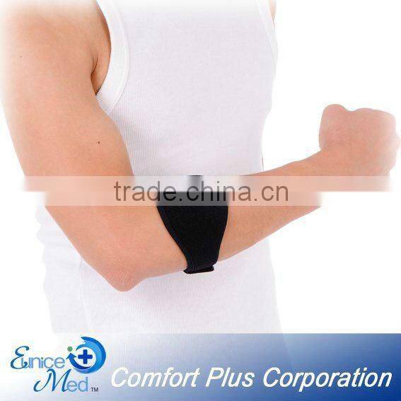 Neoprene Tennis elbow and Golf elbow support with silicone pad