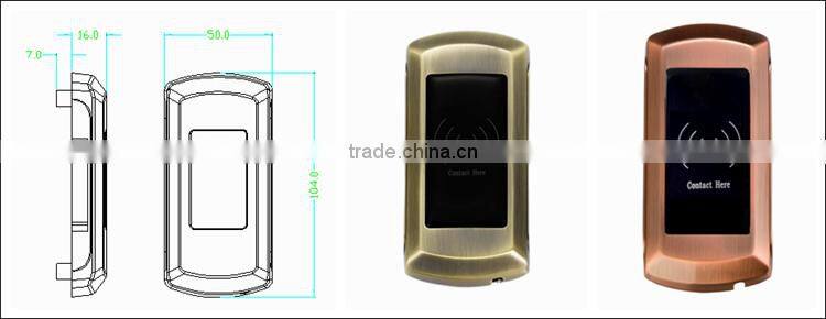 School furniture student remote control locker lock or rfid lock safe deposit locker