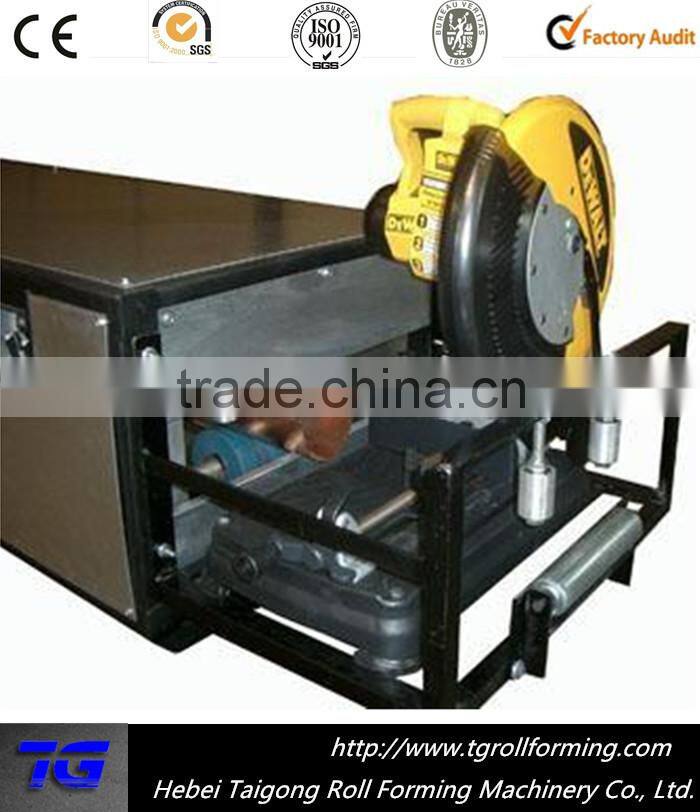 China supplier high speed Half Round Gutter Roll Forming Machine For Water Round Gutter with PLC control system