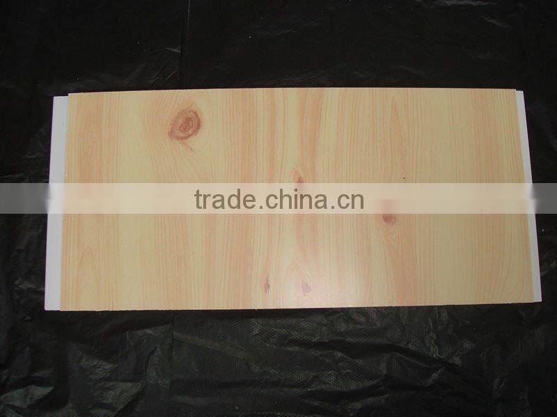 False wood Plastic ceiling panel