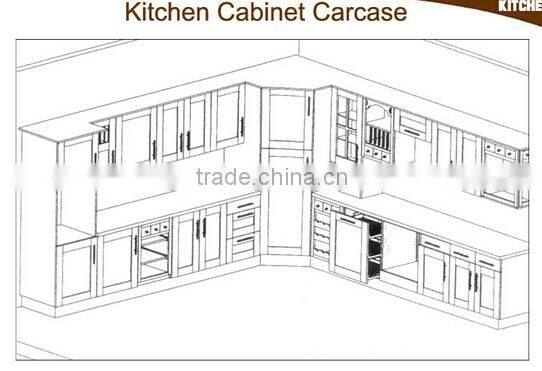 professional design team support qingdao kitchen cabinet