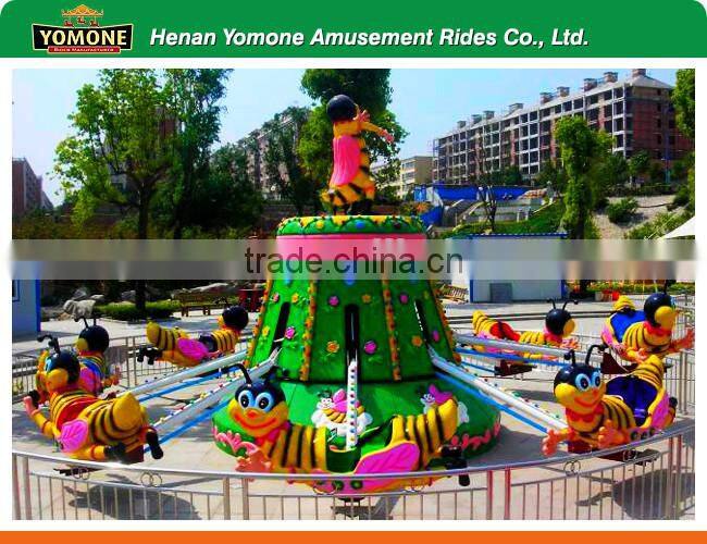 Shopping mall children games rotation bee park rides for sale