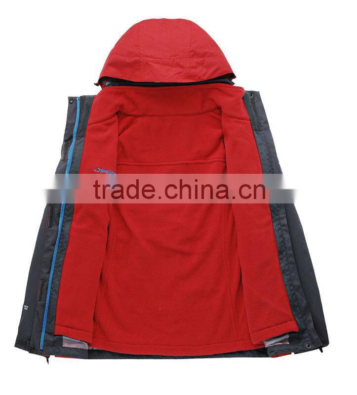 Men's Hardshell waterproof outdoor Jacket camping hiking and trekking coat