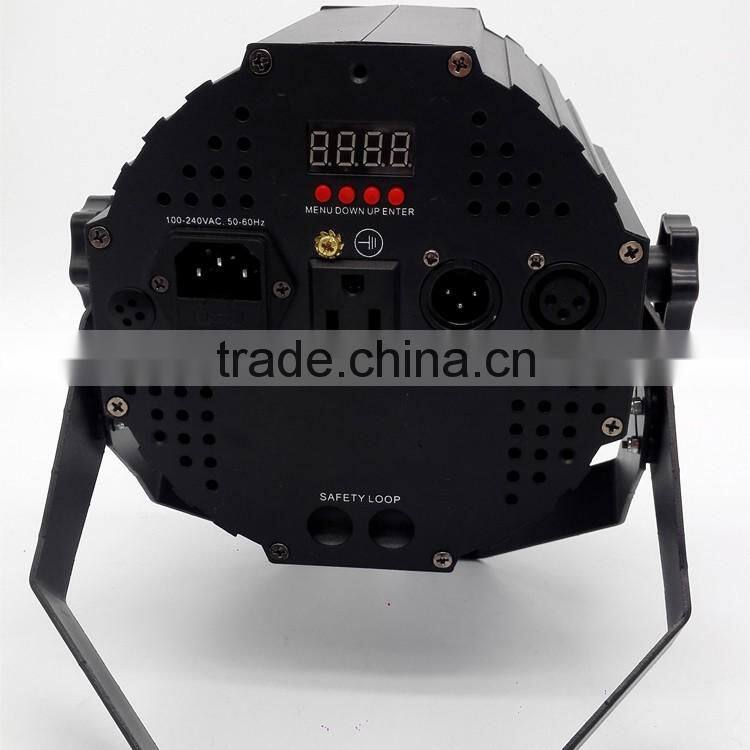 Three Years Warranty IR Remote DMX Wash Par64 4in1 RGBW 80w LED COB Par