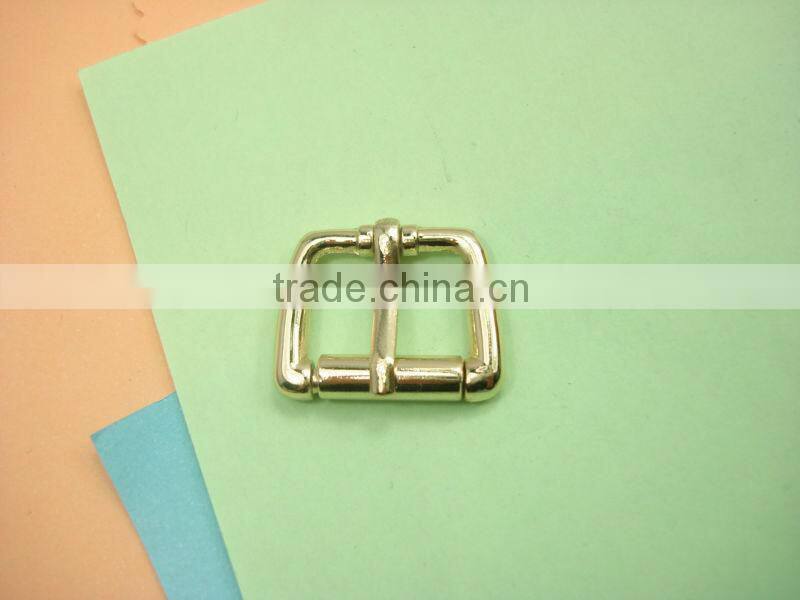 high quality light gold metal leather belt buckle sets for handbags q-0524
