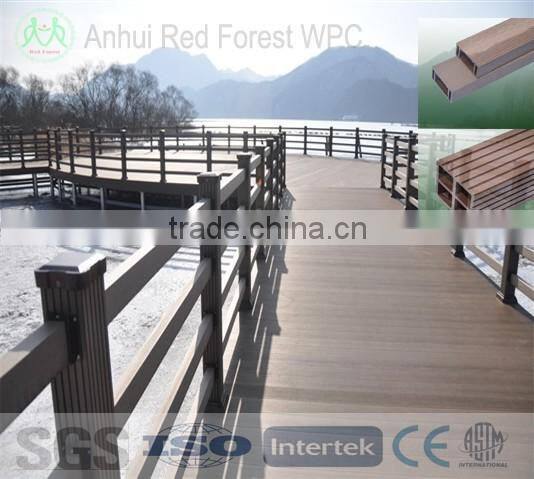 wpc outdoor composite plastic railing