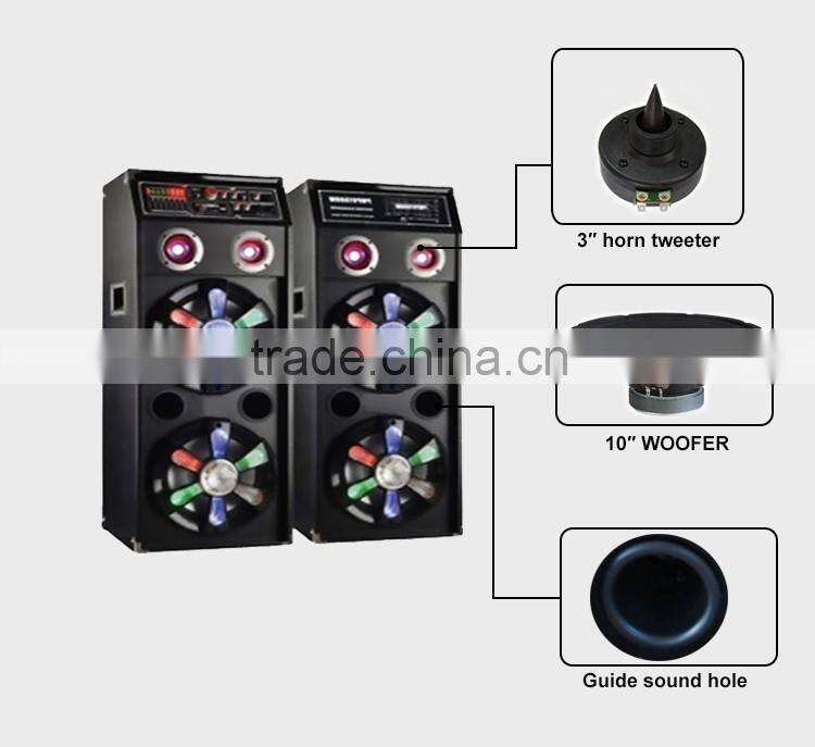 high quality 2.0 stereo stage peaker bluetooth home theatre