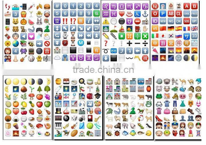 Fashion bubble home sticker,print stickers,iphone expression emoji smile face stickers