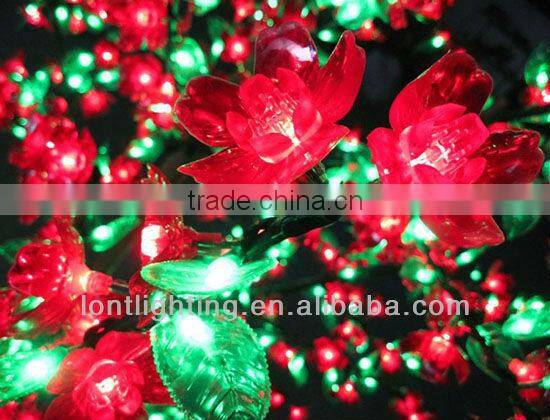 1.7m Street decorative led light up flower trees