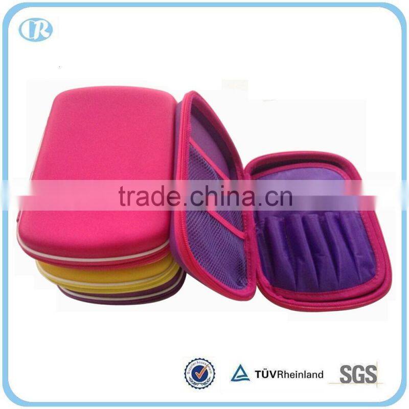 EVA pen pouch with contrasting zipper