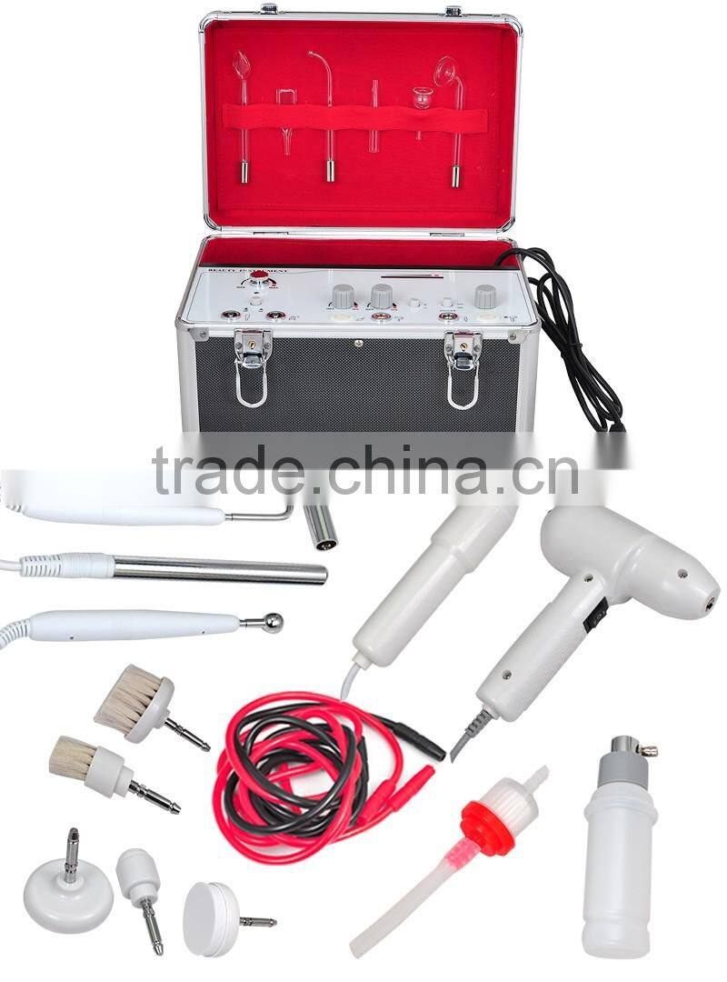 Multifunction Facial Beauty High Frequency Electrotherapy Galvanic Facial Machine