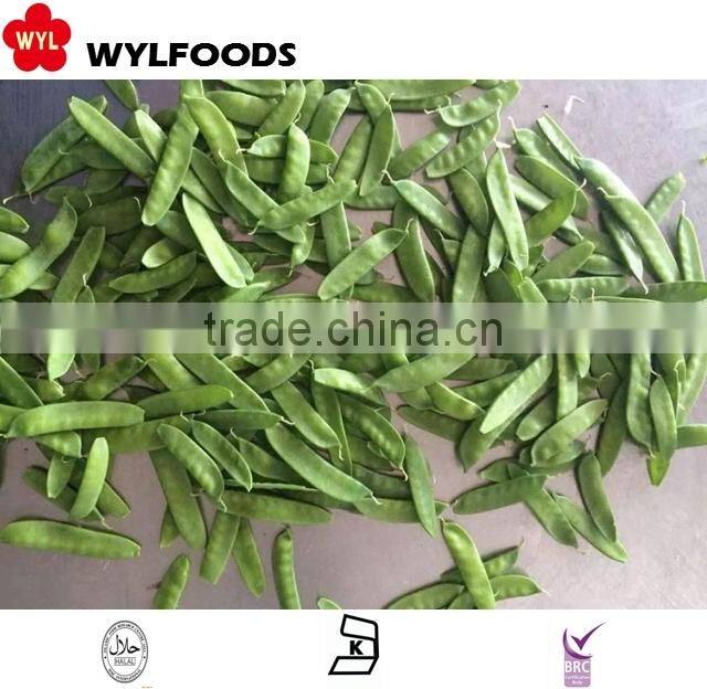 IQF china wholesales price for frozen Pea pods