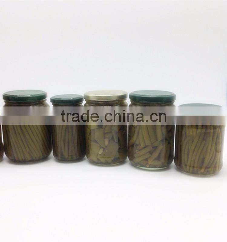 Good quality Canned french green bean with certification IFS, BRC, HACCP, KOSHER