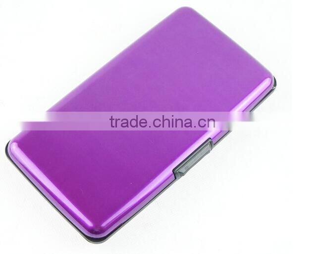 Hot Waterproof Business ID Credit Card Wallet Holder Aluminum Metal Pocket Case Box
