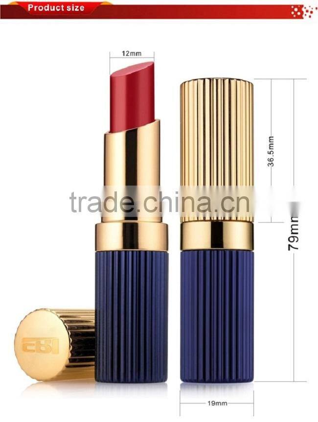 Small black aluminum lipstick case