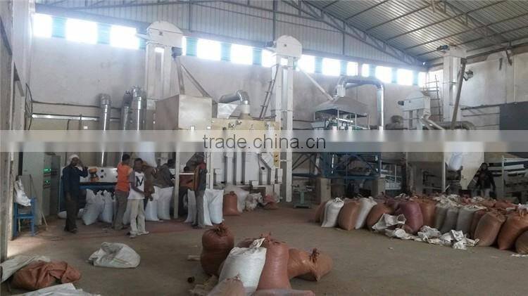 grain seed bean cleaning plant