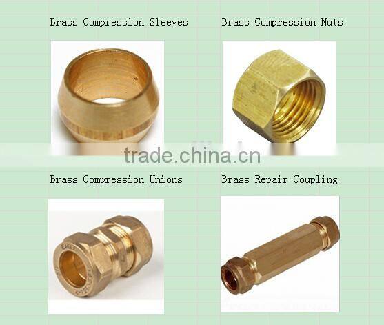 Brass Compression Fittings: High Quality Compression Sleeves