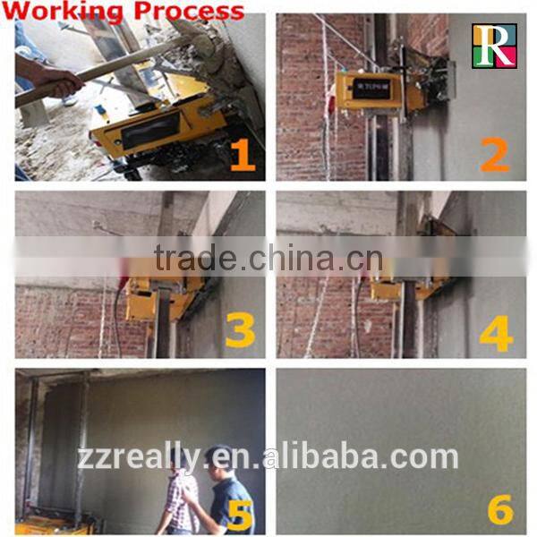 High quality plasterin machine,automatic cement rendering machine price