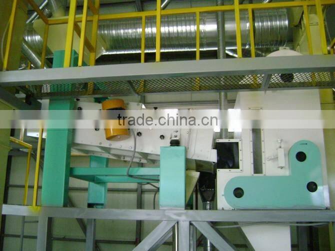 Automatic pulses cleaning line beans cleaning machine