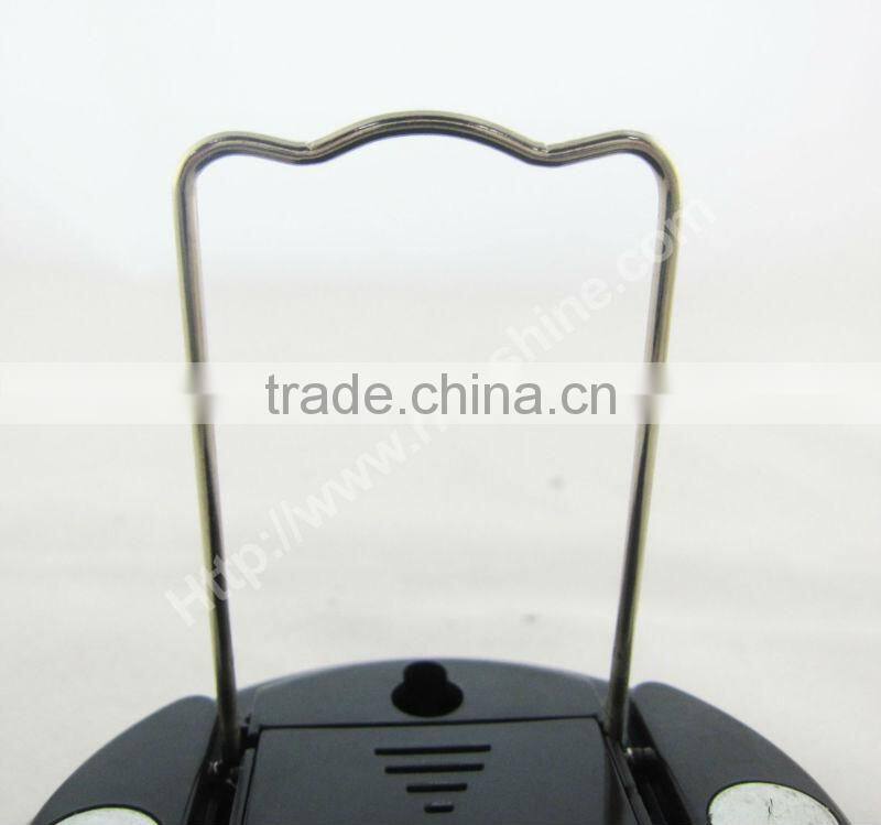 hanged mini black 3 led sensor lamp with hook for night