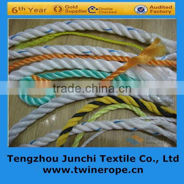 pp multifilament solid braid rope 2--26mm