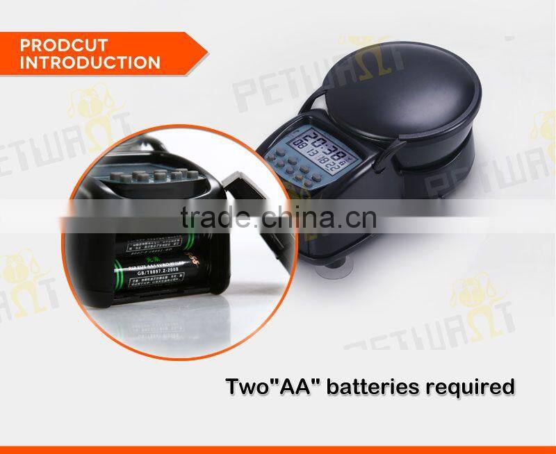 Long time programmable automatic fish bowl