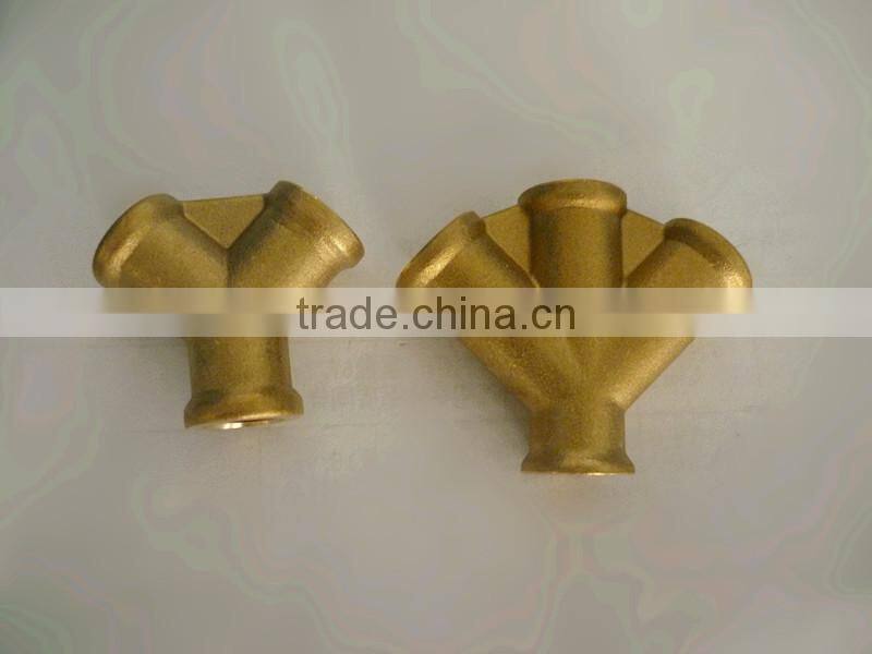 w-type threaded female brass fitting