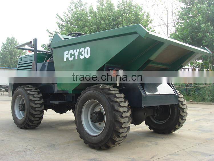 CE ISO Good price 3 ton site dumper for hot sales