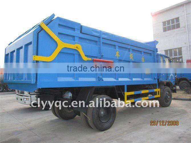 docking garbage truck