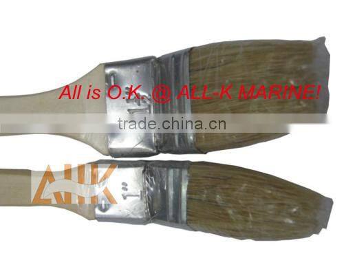 Angle radiator brushes