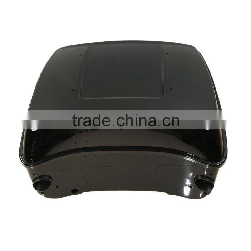 Black Tour Pak Pack Trunk For FLHT Ultra-Classic Electra Glide 2014-2016