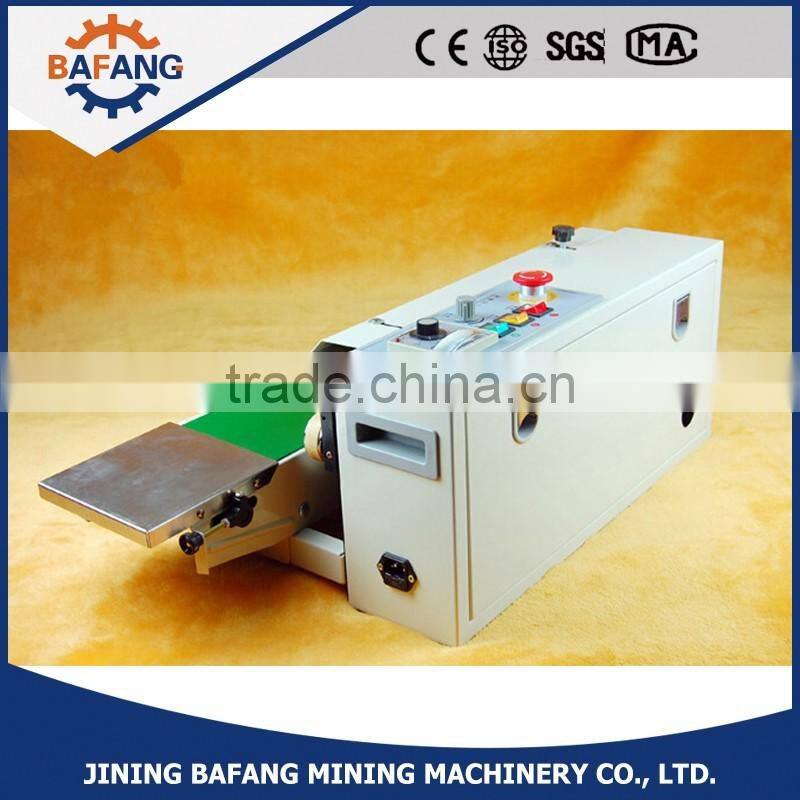 Desktop continous plastic bag sealing machine
