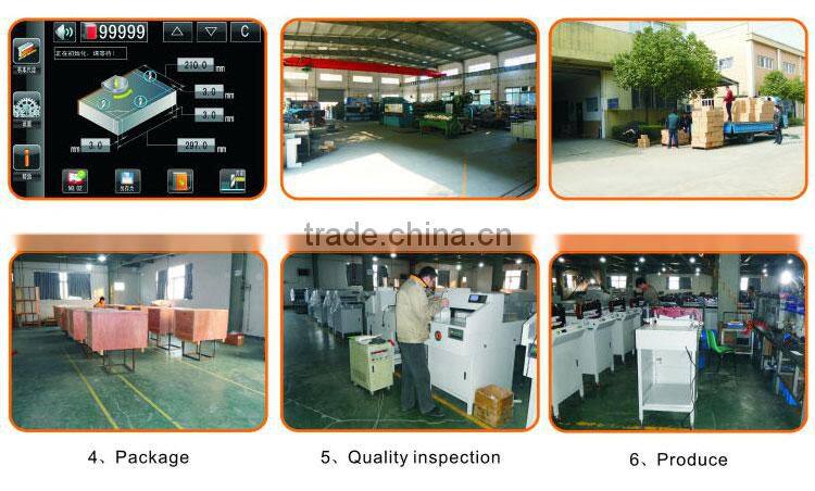 High precision paper cutting machine china