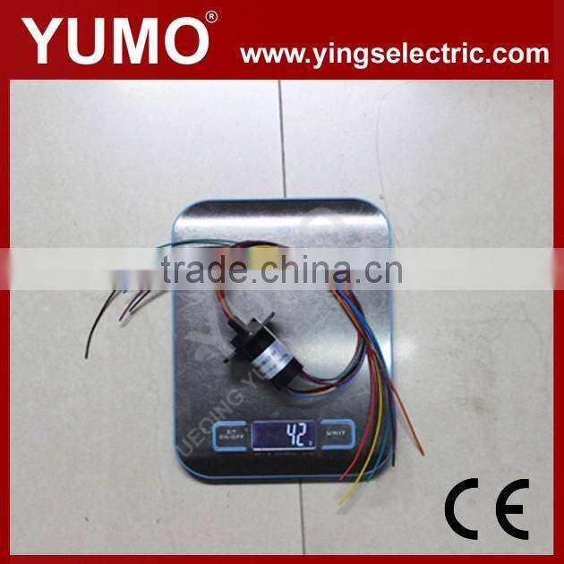 SR022-8P Slip ring Yumo Slip ring 8rings 5A per ring 400VAC capsule slip ring